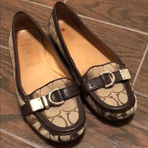 Coach Signature Loafers size 8.5